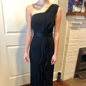 Black David’s Bridal Bridesmaid dress